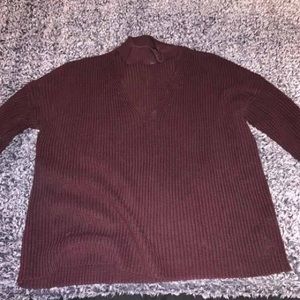Maroon sweater
